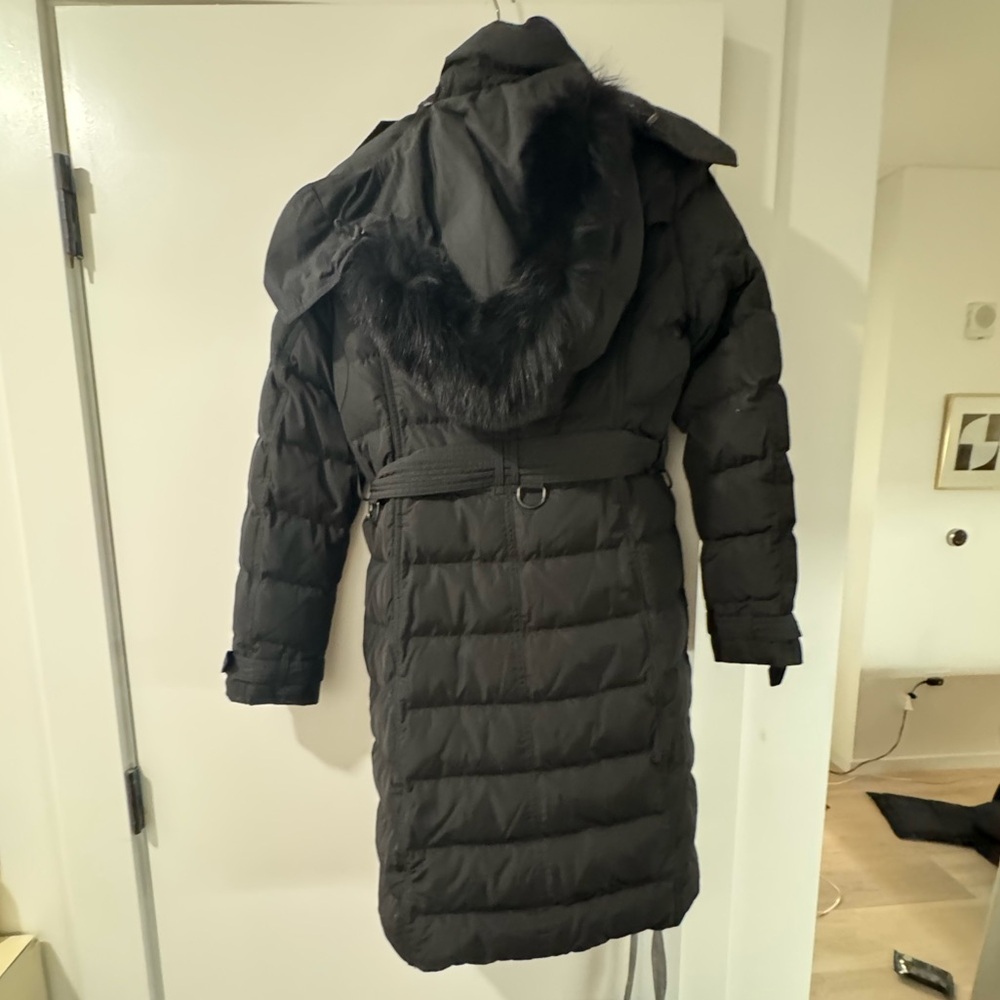 Burberry Parka With Hood Black Medium - image 3